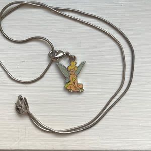 90’s Tinker Bell Charm + Necklace